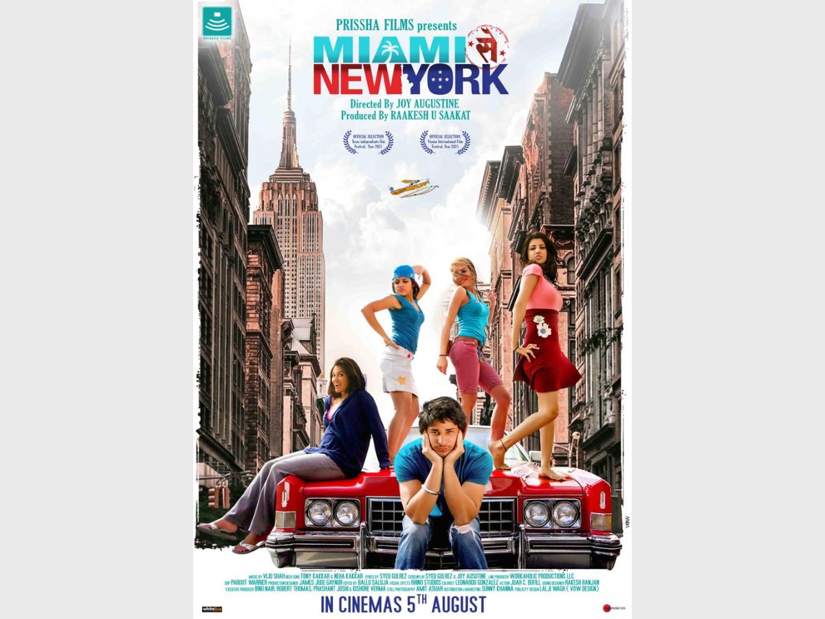 Raakesh U Saakat’s Miami Seh New York smashes bromance as it brings on screen the story of four girls on a road trip through USA